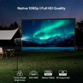 thumbnail image 5 of Aurzen Boom mini Google TV 4K Supported Smart Projector with WiFi and Bluetooth, Black - Refurbished Excellent, 5 of 5