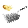 thumbnail image 1 of Langgg Porte-Tacos pour Friteuse à Coquilles Profondes Panier Frit Contenant Support 6 Coquilles, 1 of 8