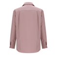 thumbnail image 3 of Birdeem Chemise Décontractée Mode Homme Couleur Unie Boutons Poches Manches Longues Col Rabattu, 3 of 5