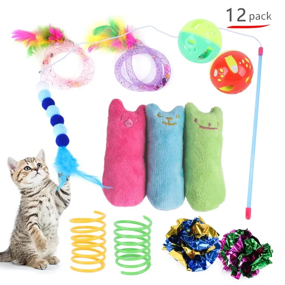 Cat Toys Mouse Shape Balls Foldable Cat Kitten Play Tunnel Chat Funny Cat Tent Mouse Supplies Simulation Fish Cat Accessories B99527