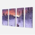thumbnail image 2 of Finnish Lapland Trees in Winter - Landscape Canvas Art Print, 2 of 3