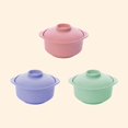 thumbnail image 3 of Instant Noodles Bowl with Lid Japanese Style Students Noodle Soup Rice Ramen Bowl Tableware, 3 of 8