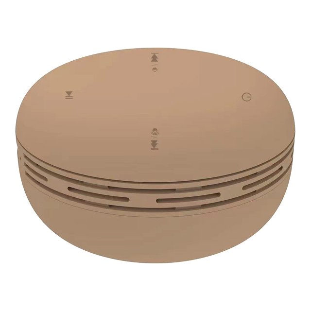 EGNMCR Machine Sonore Macaron Haut-Parleur Bluetooth Extérieur Portable Mini Rond Burger Mini Haut-Parleur Audio Bluetooth
