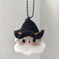 thumbnail image 5 of Birdeem Little Ghost Hand-Woven Cute Keychain Bag Car Pendant Hanging Gift, 5 of 5
