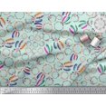 thumbnail image 3 of Soimoi Polyester Crepe Fabric Wreath & Dream Catcher Home Decor Print Fabric by Yard 52 Inch Wide, 3 of 3