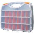 thumbnail image 2 of Small Parts Organizer, 21-Compartment Double Side Tools Organizer Box with 24 Removable Dividers, PP Hardware Storage Box with Safety Latch & Portable Handle for Nuts, Bolts, Screws, Nails, 2 of 6