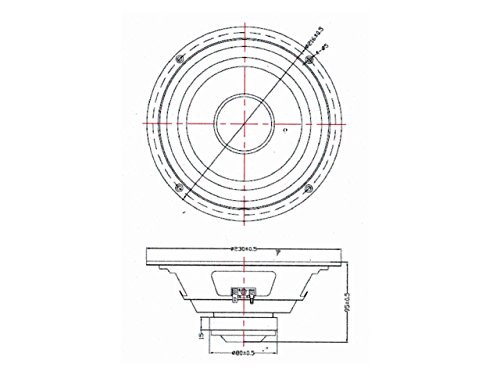 Boston Acoustics Style 8 Inch Woofer, A60 Series 2, A70 Series 2, T830, W-875