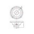 thumbnail image 1 of Boston Acoustics Style 8 Inch Woofer, A60 Series 2, A70 Series 2, T830, W-875, 1 of 6