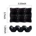 thumbnail image 2 of Classic Kitchen Accessories, 6 Grids Ceramic Egg Holder Chicken Egg Trays Egg Storage Organizer for Refrigerator Countertop Display, 2 of 4