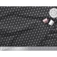 thumbnail image 2 of Soimoi Polyester Crepe Fabric Dot & Floral Artistic Decor Fabric Printed Yard 52 Inch Wide, 2 of 5