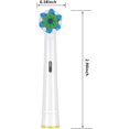 thumbnail image 5 of Replacement Toothbrush Heads Compatible with Oral B Electric Toothbrush,8pcs White Toothbrush Heads Refill for 2Precision,2Sensitive,2Precision PRO,2Cross,Medium and Soft Brush Heads, 5 of 5
