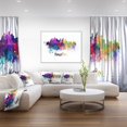thumbnail image 3 of Design Art Houston Skyline Canvas Print, 3 of 3
