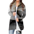 thumbnail image 2 of Cardigans Légers pour Femmes à Manches Longues Mode Décontractée Cardigan Imprimé Haut Blouse en Liquidation, 2 of 6