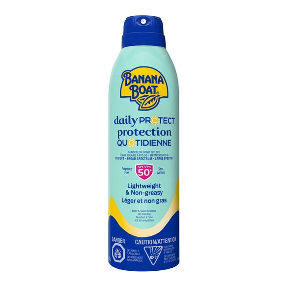 Banana Boat Daily Protect Daily Sunscreen Spray 50+