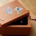 thumbnail image 4 of Shisuyan Pièces de Mécanisme de Boîte à Musique 10 Pcs Base d'Enrouleur de Boîte à Musique Accessoires de Remplacement pour Bricolage, 4 of 8