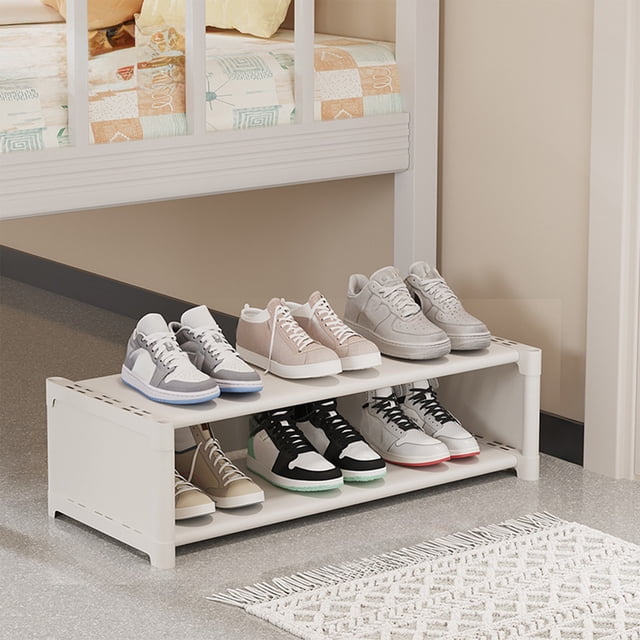 Amzcrzy Pla Stic Shoe Cabinet Shoe Rack Simples Multi Layer Dusts Proof Shoe Cabinet Under The Table Saving Space At The Door Shoe Rack Dresser Dorm Room Essentials Closet Organizer Storage Cabinet