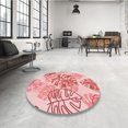 thumbnail image 4 of Ahgly Company Tapis de Zone Carré Orange Lavable en Machine, 7 Pieds Carré, 4 of 7