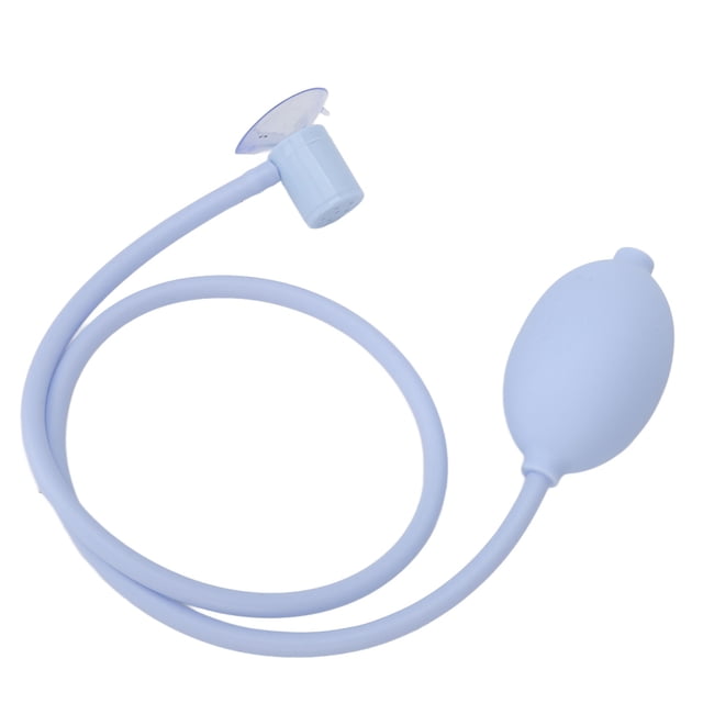 Sitz Bath Flusher Hose, Tail Sealing Sitz Bath Drain Hole Suction Cup Easy To Use Handheld for Hemorrhoid for Alleviate Discomfort Blue