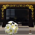 thumbnail image 3 of 3D Mirror Flower Removable Wall Sticker Art Acrylic Mural Decal Wall Home Decor, 3 of 6