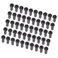 thumbnail image 4 of Screws 50pcs DIN 7985 Steel Pan Head Machine Screw Fully Threaded Black Zinc Plated  Fastener, 4 of 8