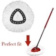 thumbnail image 2 of 6 Pack Mop Replacement Heads for Spin Mop, Microfiber Spin Mop Refills, Easy Cleaning Mop Head Replacement, 2 of 9