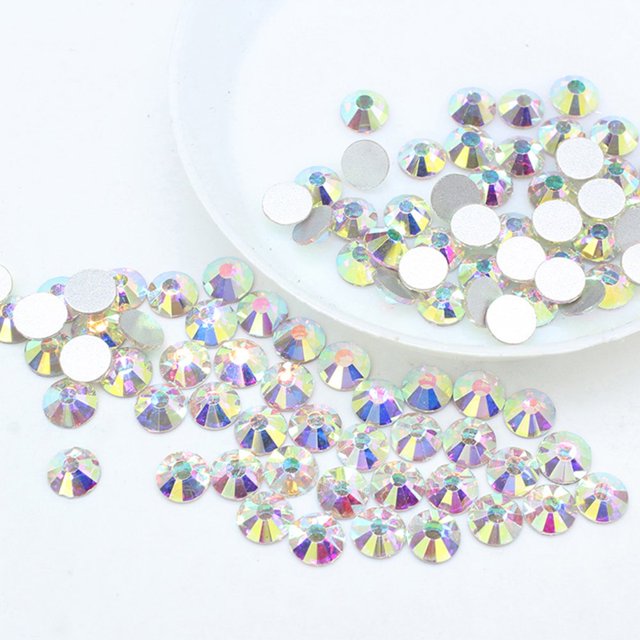 Nail Art Rhinestone Fashionable Adhesive 12 Grid Rhinestones Nail Studs for Girl