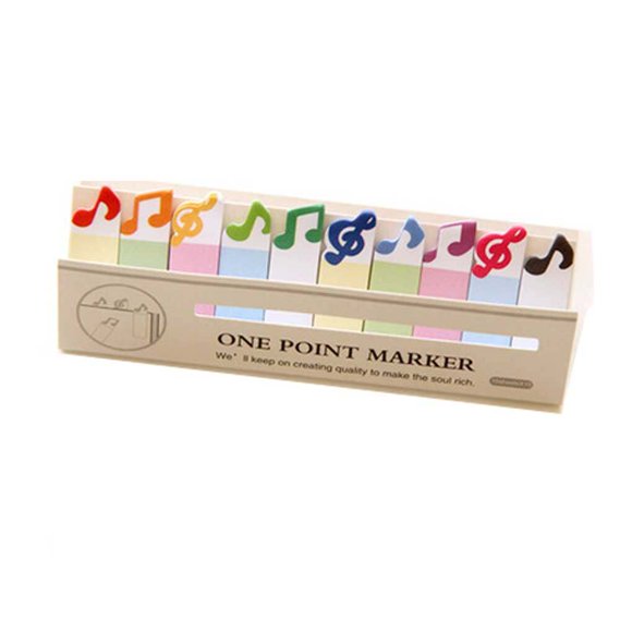 thinsony Convenience Sticker Animal Bookmark Tab Note Memo Marker Portable Small Home Office School Students for Kids Children Type 2