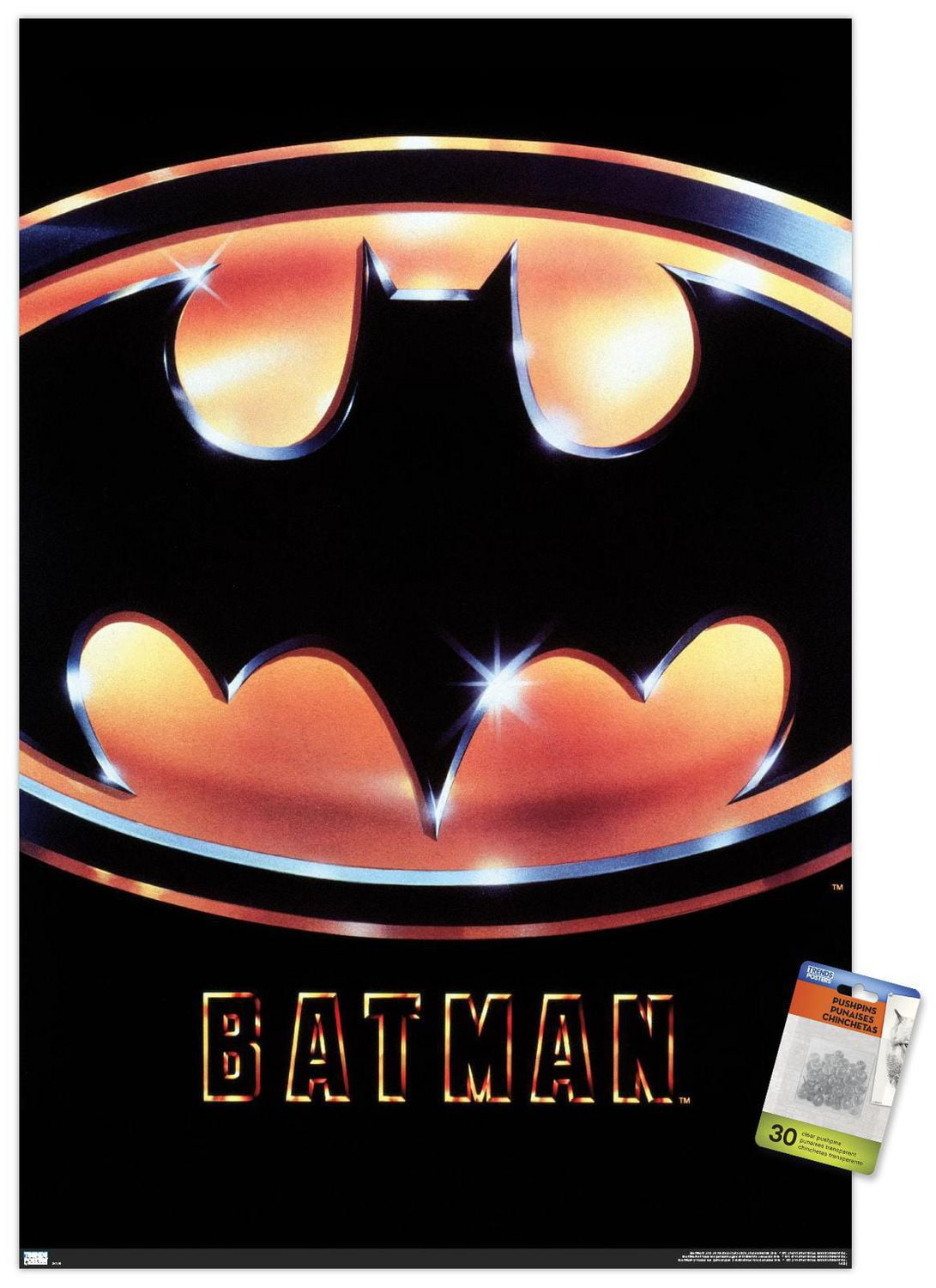DC Comics Film Batman (1989) - Logo Une Feuille