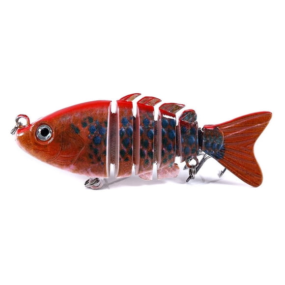 Wolfast 1 Pce Leurres de Pêche 8 cm Appâts Durs en Plastique pour Achigan 10 Couleurs Leurres