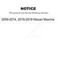 thumbnail image 2 of CMX Rear Disc Brake Caliper Assembly Left Right Side (Driver Passenger) Kit for Car 2009-2014 2016-2018 Nissan Maxima KBC-100380, 2 of 10