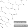 thumbnail image 2 of Chicken Wire Fencing Poultry Wire Mesh Fence Yard Garden Crafting Decor, 2 of 9