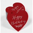 thumbnail image 2 of Inkdotpot Real Silver Foil Happy Birthday Tags Favor Hang Paper Tags 100 Pieces, 2 of 6
