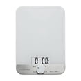 thumbnail image 1 of KitchenAid KQ908 Glass Surface 11 Pound Capacity Digital Kitchen and Food Scale, White, 1 of 7