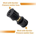 thumbnail image 4 of High Pressure Quick Connect for Gun and Pressure Washer, Hose Connector Adapters Only Compatible with Karcher Hose, M22 Female, 4 of 5