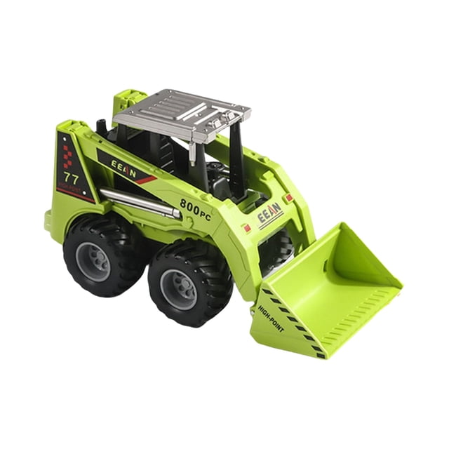 Summer Vehicle Harvester Excavator Toy Inertial Simulation Engineering Gift For Childrens Play Light Green Plastic 8.66X4.33X3.94 Inches Lg Light Grey
