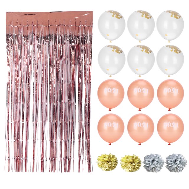 2021 Balloons Latex Sequins Balloon Paper Flowers Ball Set Birthday Wedding Party Decoration