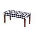 thumbnail image 1 of Upholstered Bench with Wood Legs, 1 of 5