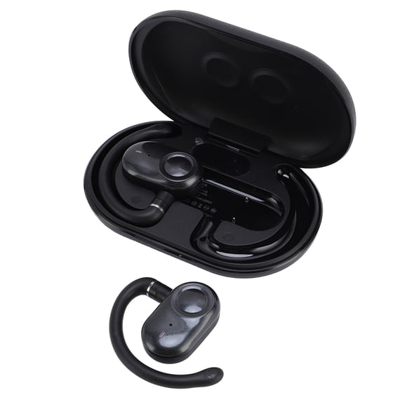 Translation Earbuds, Earbuds Translator Multiple Modes with APP for Travel Black,Skin Color