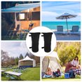 thumbnail image 2 of 2 Pcs Sac de Sable Fixe pour Parasol Durable Imperméable pour Tente Sac de Sable (Noir), 2 of 8