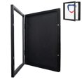 thumbnail image 1 of SharkTRUE T Shirt Display Frame, Black Imitation Wood T Shirt Frame with 98 UV Protection Acrylic, 1 Depth of Usable Space Shadow Box, Wall-Mountable Display Case for Jerseys, Sports Memorabilia, Shir, 1 of 8
