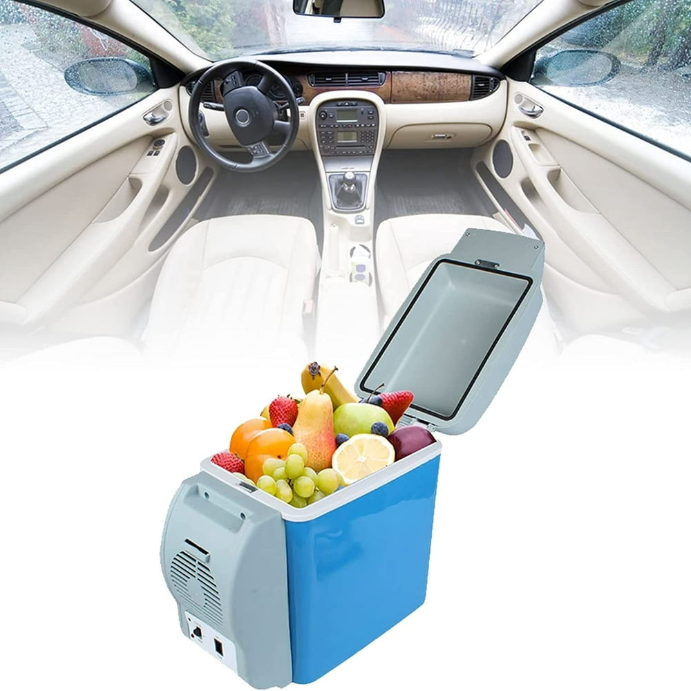 MesaSe Small Fridge for Car Mini Refrigerator Skincare Fridge for Heating and Cooling 7.5L