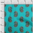thumbnail image 1 of oneOone Cotton Poplin Fabric Paisley Block Decor Fabric Printed BTY 42 Inch Wide, 1 of 4
