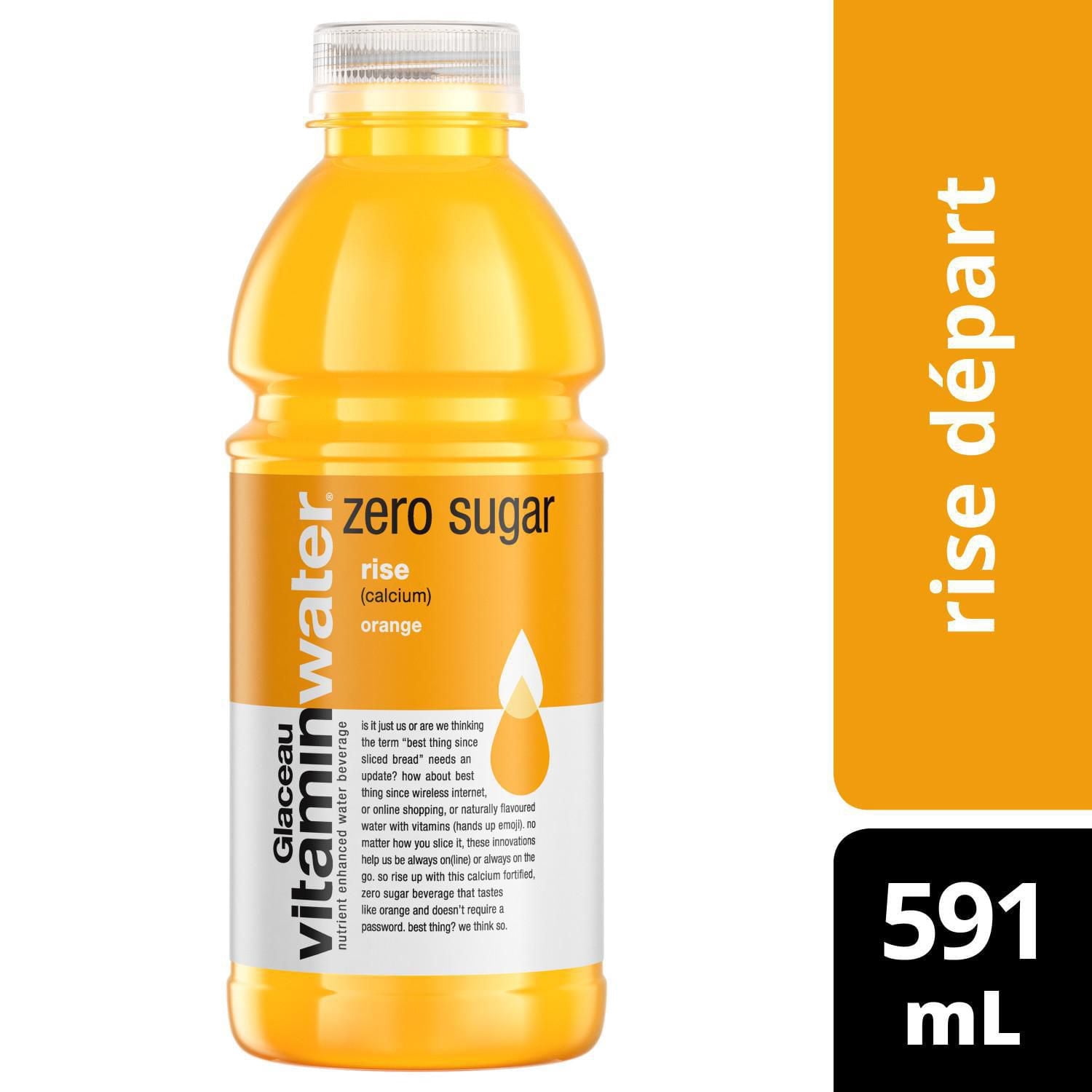 glacéau vitaminwater zero départ, bouteille de 591 mL