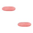 thumbnail image 4 of Thinsony Polyester Stylish Bathroom Carpet With Non-slip For Any Room Easy To Clean Bathroom Rugs Soft watermelon red 2Set, 4 of 6