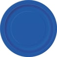 thumbnail image 2 of Unique Industries Electric Blue Round 7" Dessert Plates, 70ct, 2 of 3