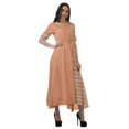 thumbnail image 3 of Moomaya Robe Midi en Viscose à Imprimé Style Santoon, Encolure Dégagée, Décontractée, pour Femmes, 3 of 4