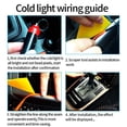 thumbnail image 4 of 6.6ft EL Wire Reduce Noise Neon Light EL Wire 360° Lighting Car LED Light(Red), 4 of 6
