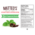 thumbnail image 5 of Matteo's Sugar Free Coffee Syrup, Peppermint mocha , 750mL, 0 Calories, 0 Sugar, (Single Bottle), 5 of 5