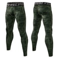 thumbnail image 2 of Mens Four Seasons Simple Exercise Tight Fitness Running Stretch Basketball Base Training Compression Pants Fitness Pants Pants, 2 of 5