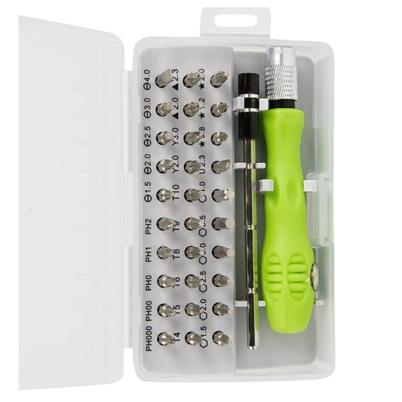 HomeSphere Trousse de Tournevis de Précision 32-en-1 avec Tige d'Extension pour Électronique